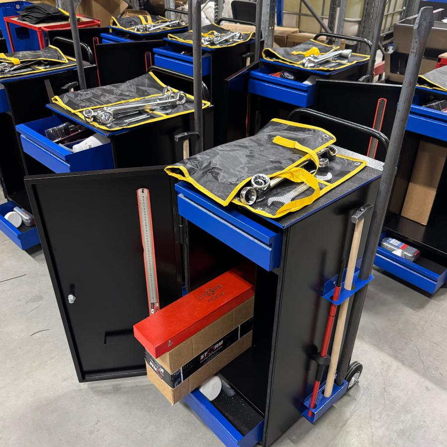 Комплект приборов и инструмента начальника 