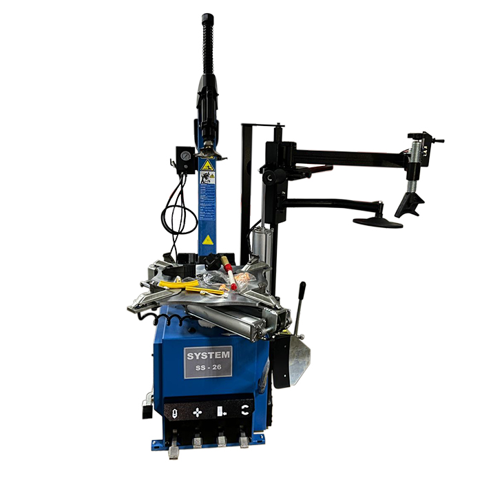 System SS-26 Шиномонтажный автоматический стенд SS-26 + H + B с третьей рукой и взрывной накачкой