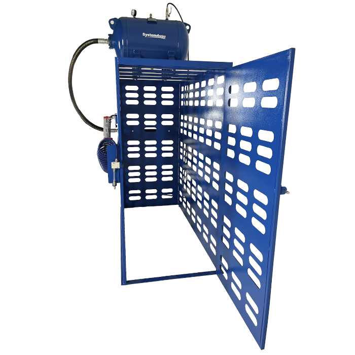 Защитная клеть для накачивания шин автомобилей  КС-115