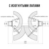 Двухстоечный автомобильный подъемник 