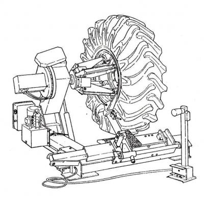 STORM T56 Шиномонтажный станок для колес грузовых автомобилей
